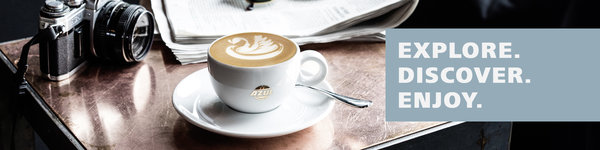Explore Discover Enjoy Azul Kaffee Cappuccino