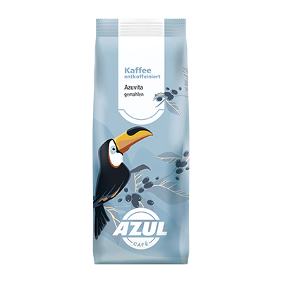 Azuvita entcoffeiniert, gemahlen (Packung à 500 g)