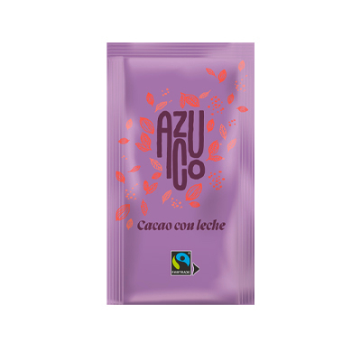 AZUCO Cacao con leche Fairtrade, Becherportionen 38 g (100 Stück)